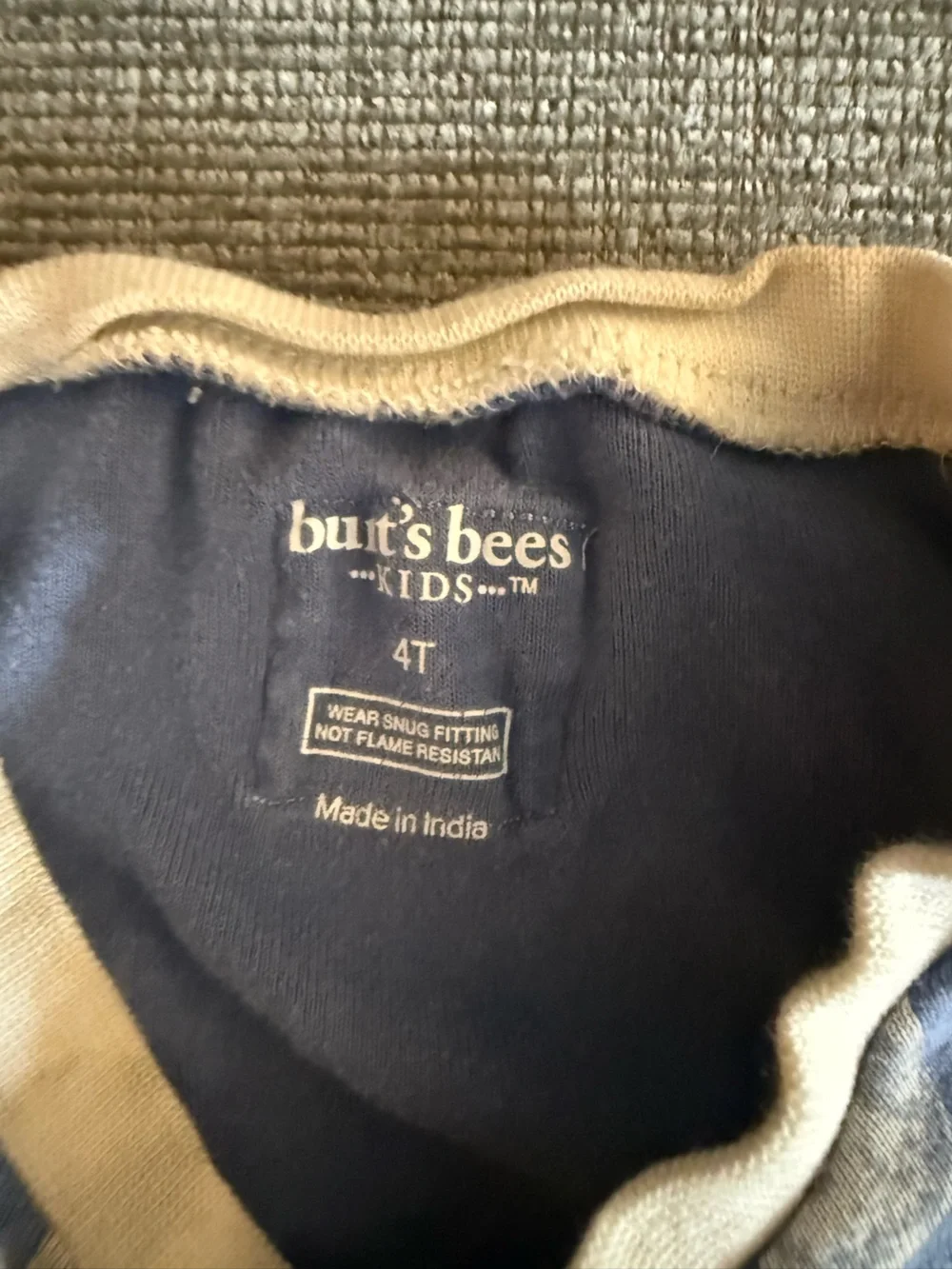 Burts Bees soft blue